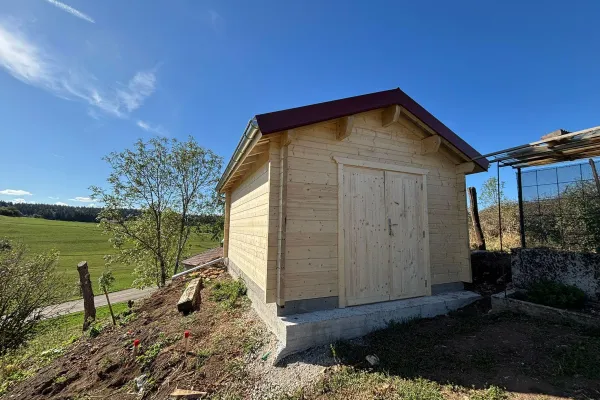 Abri de jardin 3.20x.4.50 à Grande Rivière - Grande Rivière Château