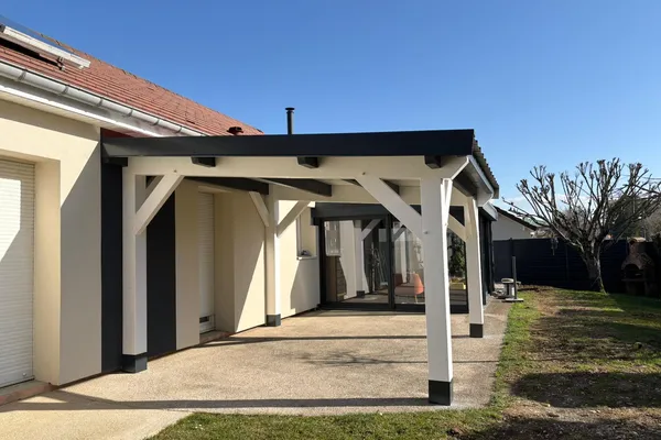 Appentis 3.90 m x 4.10 m