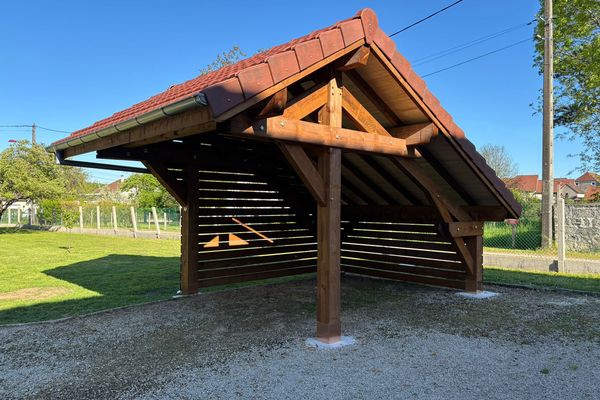 Carport 1 place bardage
