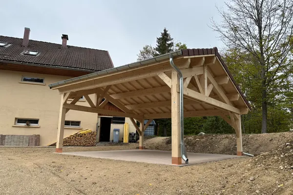 Carport 2 pentes égales