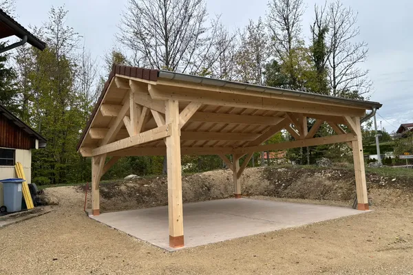Carport 2 pentes égales