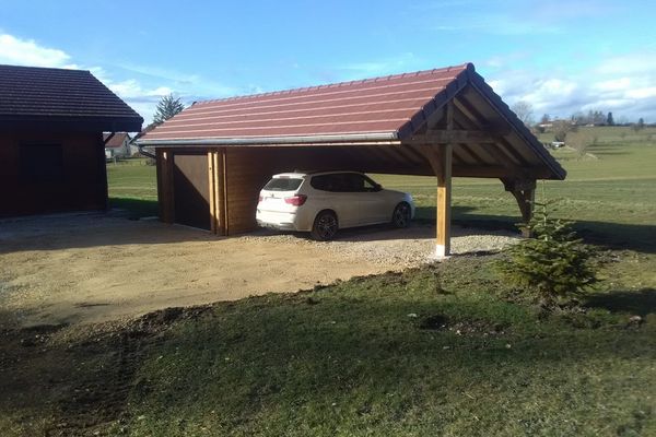Carport avec garage 5.90x10