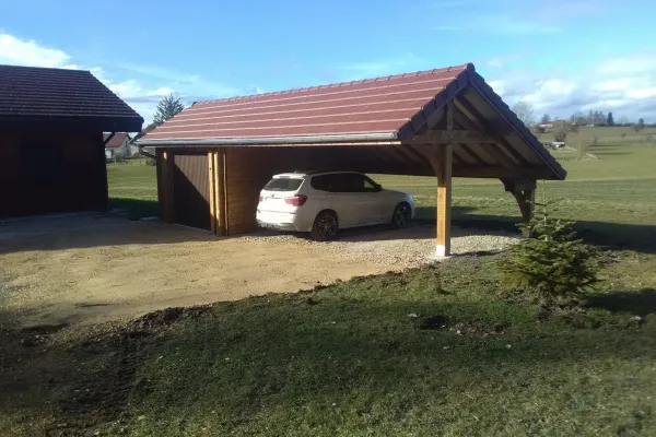 Carport avec garage 5.90x10
