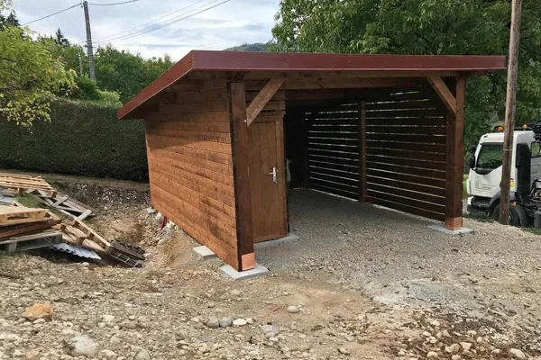 Carport avec local technique  — photo 3