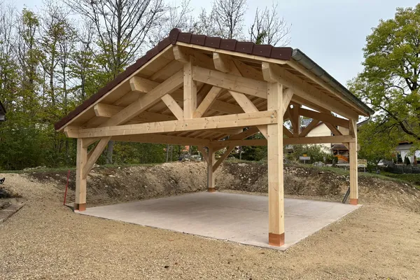 Carport pour van 