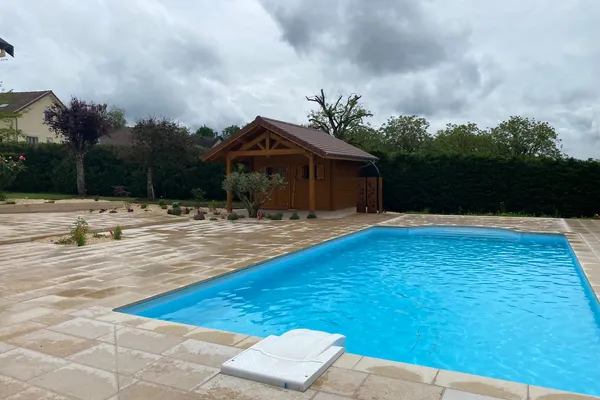 Pool house, Champvans