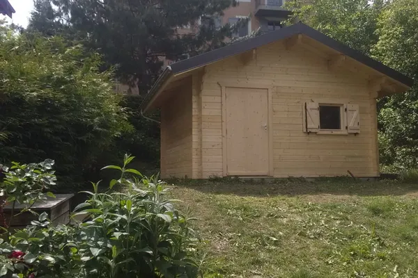abri de jardin 16m²