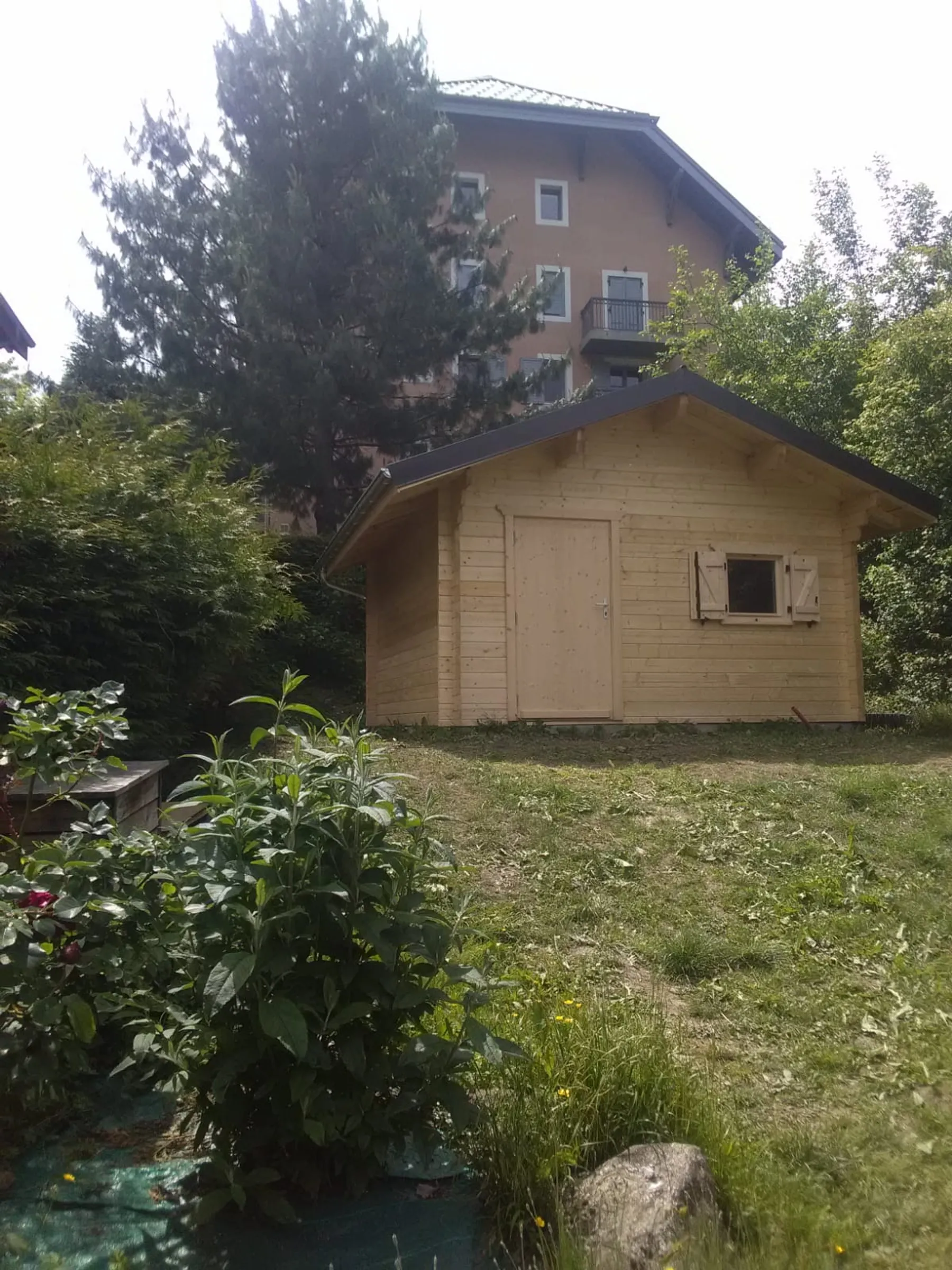 abri de jardin 16m²