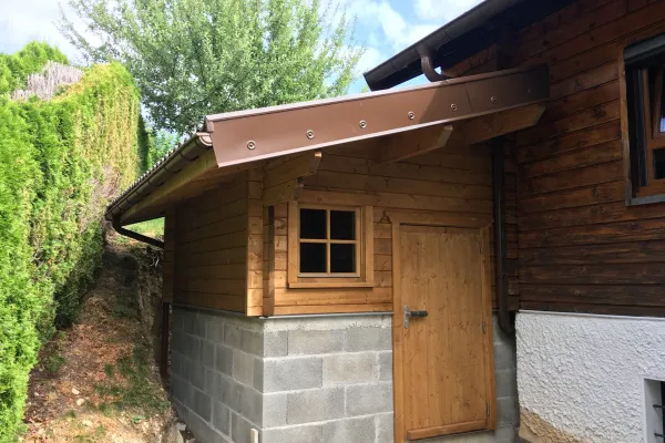 Abri de jardin bois sur mesure réalisé par Tonnaire — réalisation 14