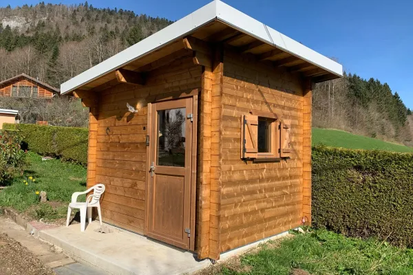 Abri de jardin bois sur mesure réalisé par Tonnaire — réalisation 21