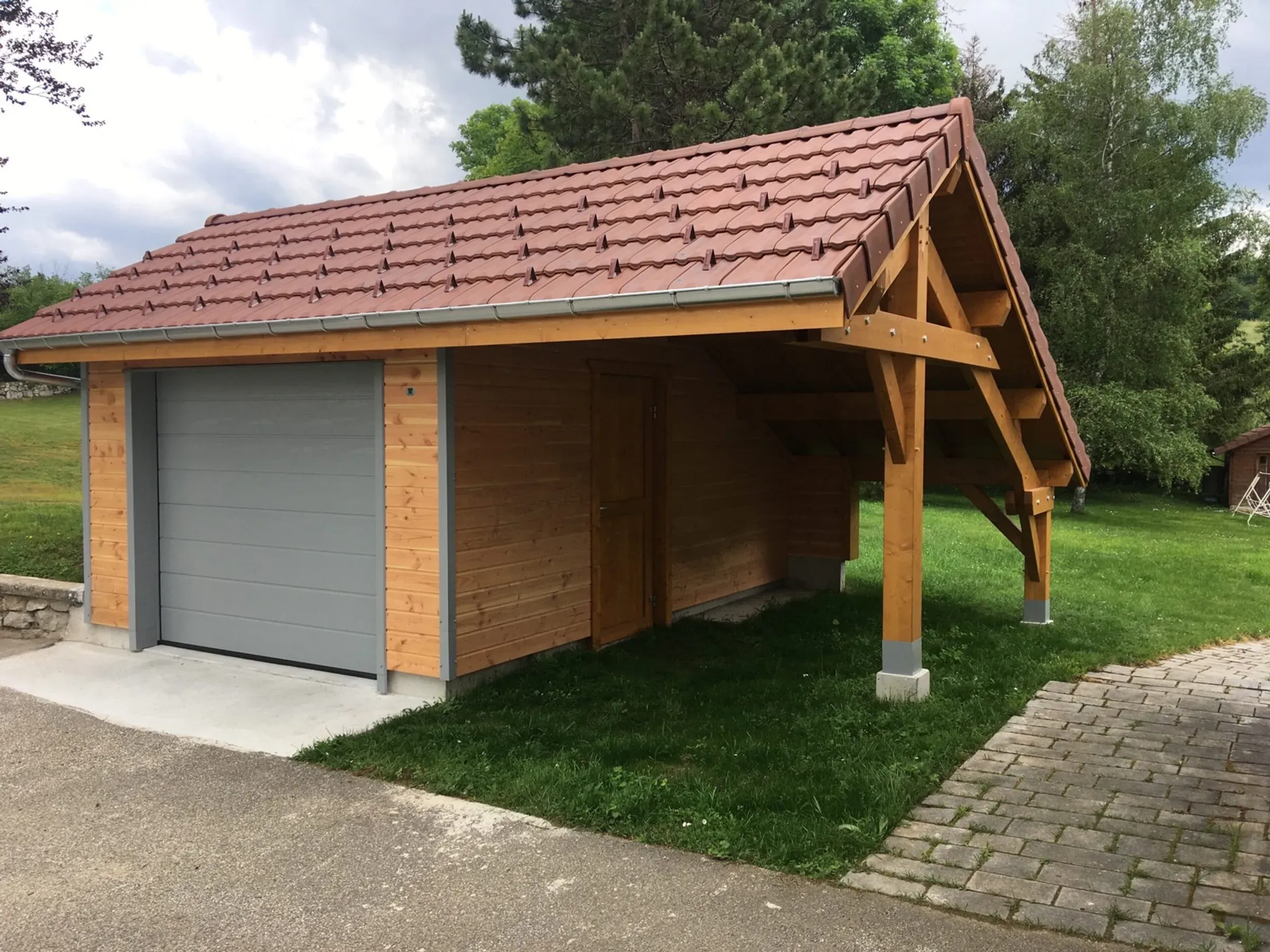 Abri de jardin bois sur mesure réalisé par Tonnaire — réalisation 23