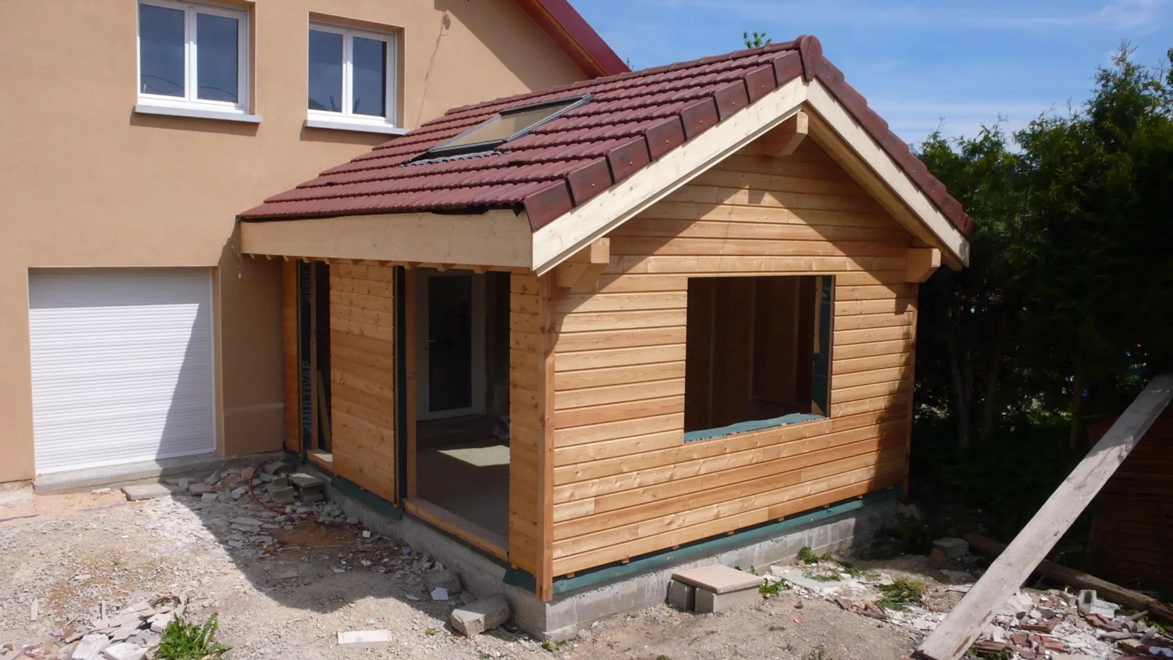 Abri de jardin bois sur mesure réalisé par Tonnaire — réalisation 36
