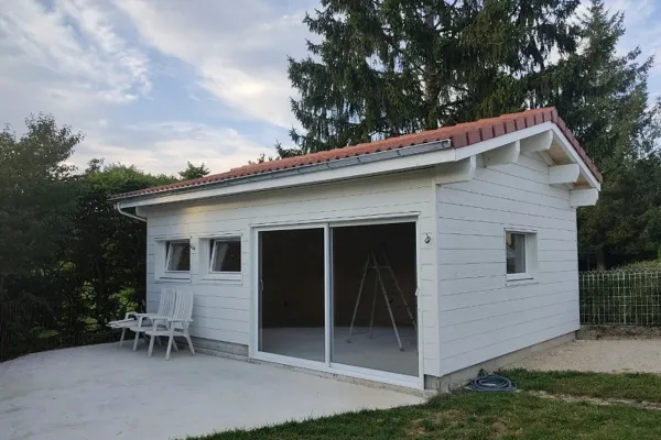 Pool house à Port-Lesney