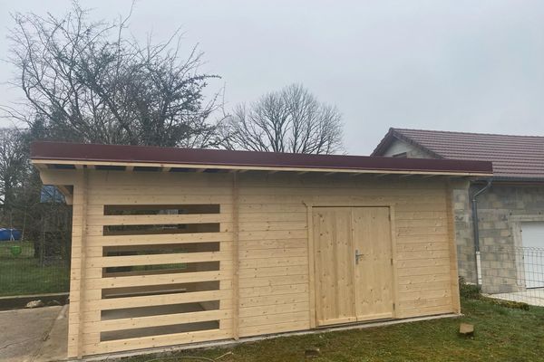 Abri de jardin 3×6 m à Lamarre