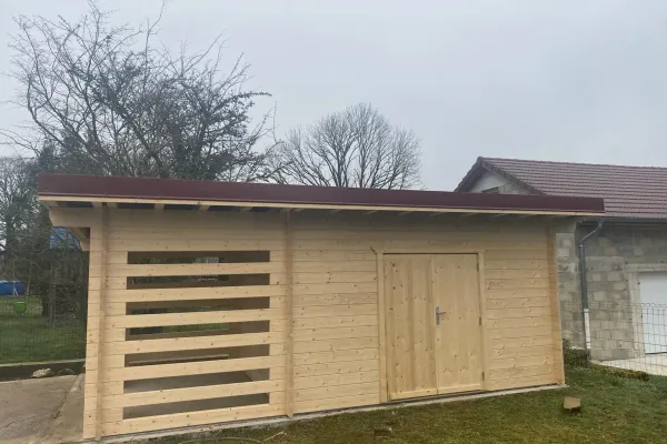Abri de jardin 3×6 m à Lamarre