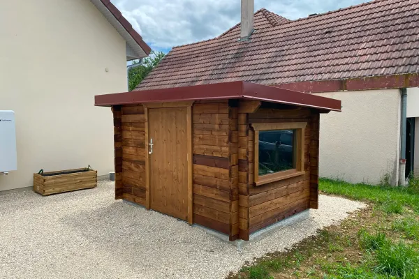 Abri de jardin 1,80×2,70 m à Byans-sur-Doubs - Byans-sur-Doubs