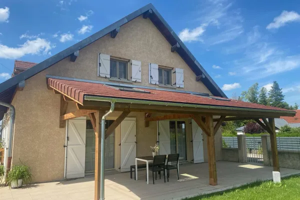 Auvent accolé - toiture monopente — photo 4