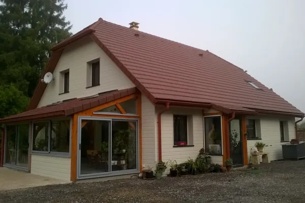 Extension bois sur mesure réalisée par Tonnaire — réalisation 3