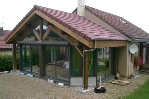 Extension bois sur mesure réalisée par Tonnaire — réalisation 4