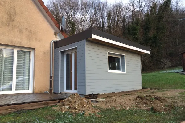 Extension bois sur mesure réalisée par Tonnaire — réalisation 5