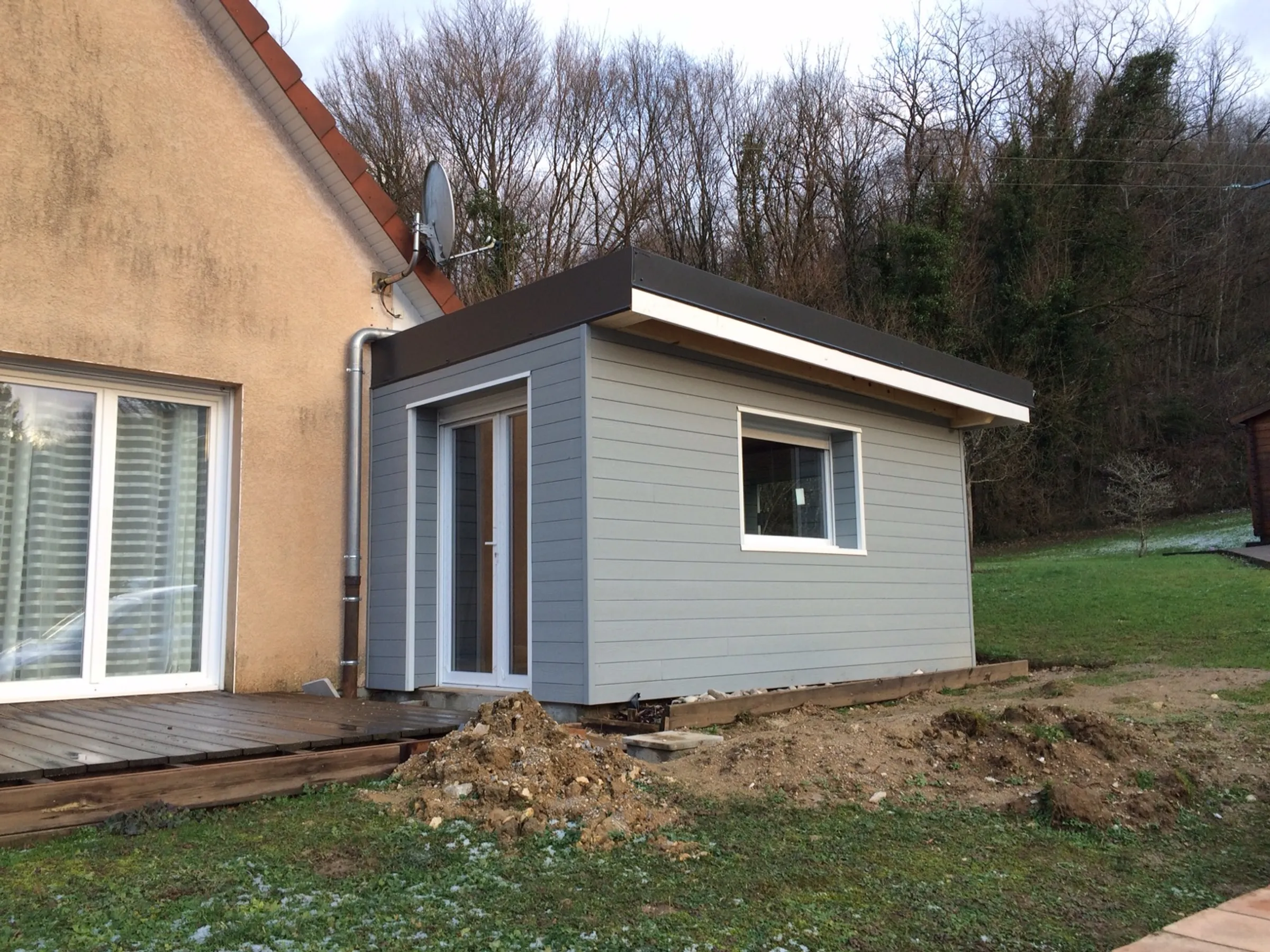 Extension bois sur mesure réalisée par Tonnaire — réalisation 5