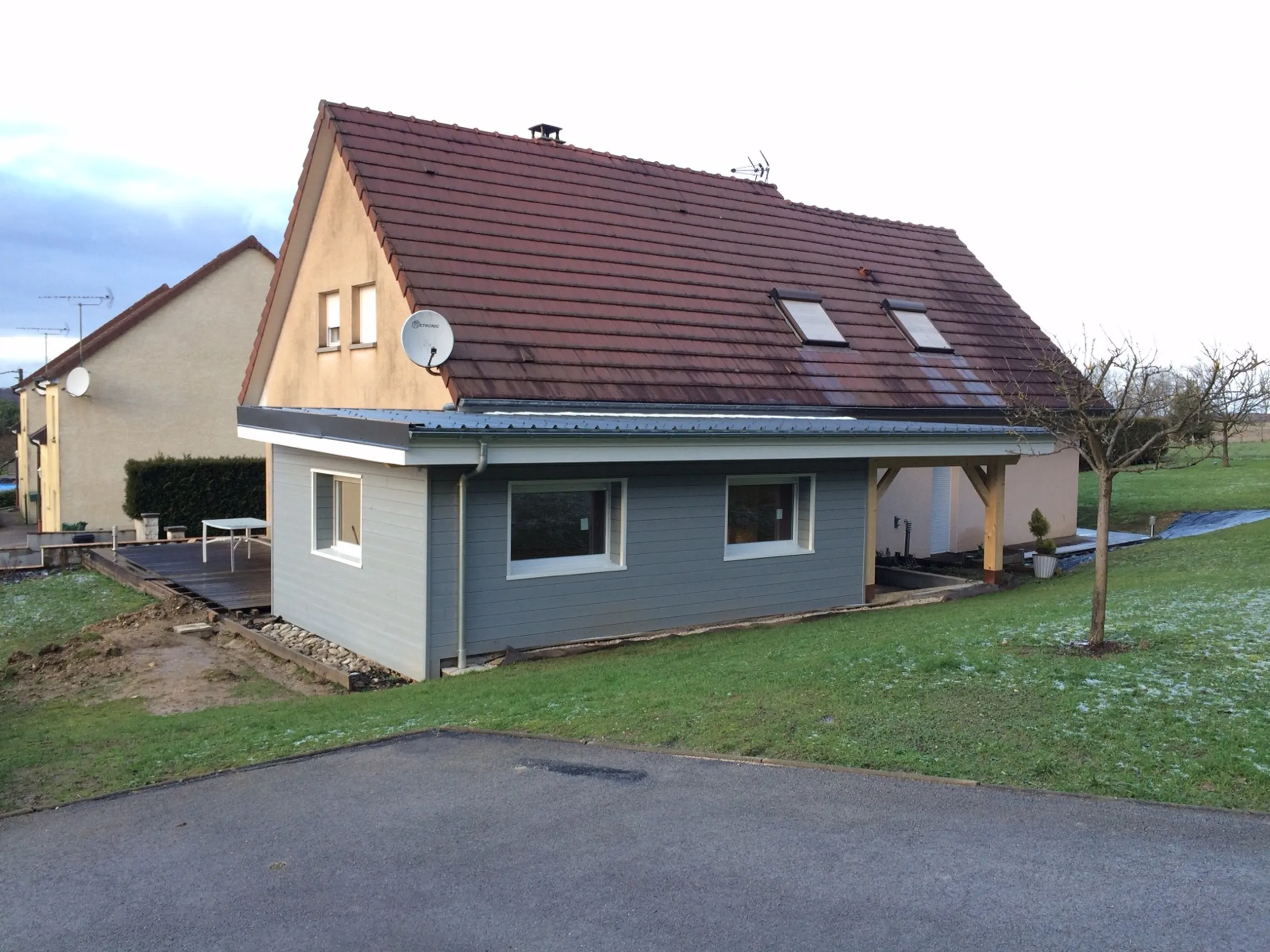 Extension bois sur mesure réalisée par Tonnaire — réalisation 6