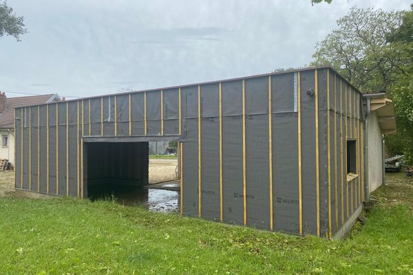 Extension bois sur mesure réalisée par Tonnaire — réalisation 11