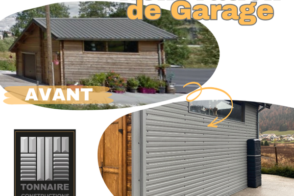 Garage bois sur mesure réalisé par Tonnaire — réalisation 19