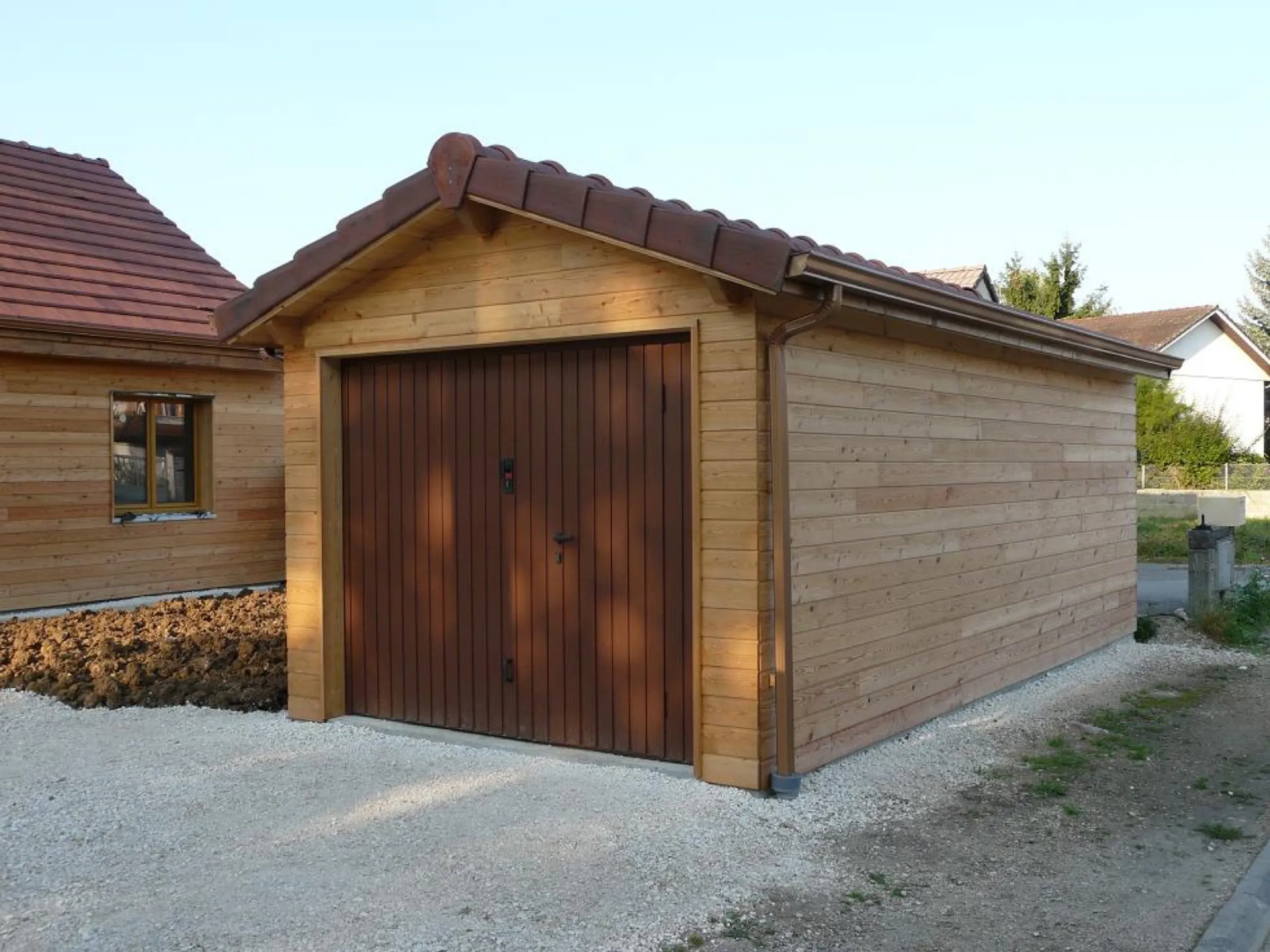 Garage bois sur mesure réalisé par Tonnaire — réalisation 20