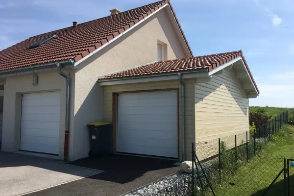 Garage bois sur mesure réalisé par Tonnaire — réalisation 28