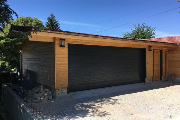 Garage bois sur mesure réalisé par Tonnaire — réalisation 29