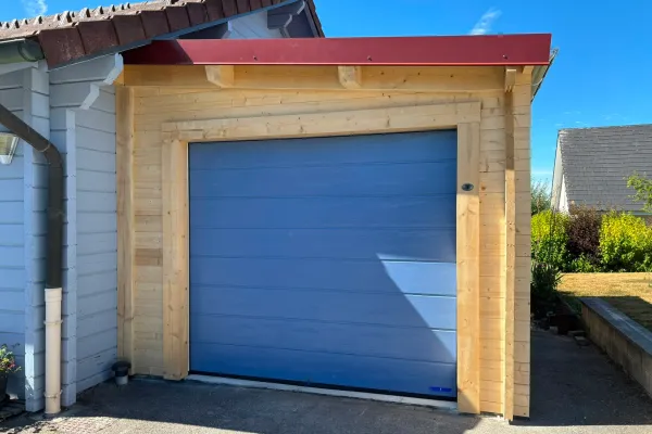 Garage bois sur mesure réalisé par Tonnaire — réalisation 15