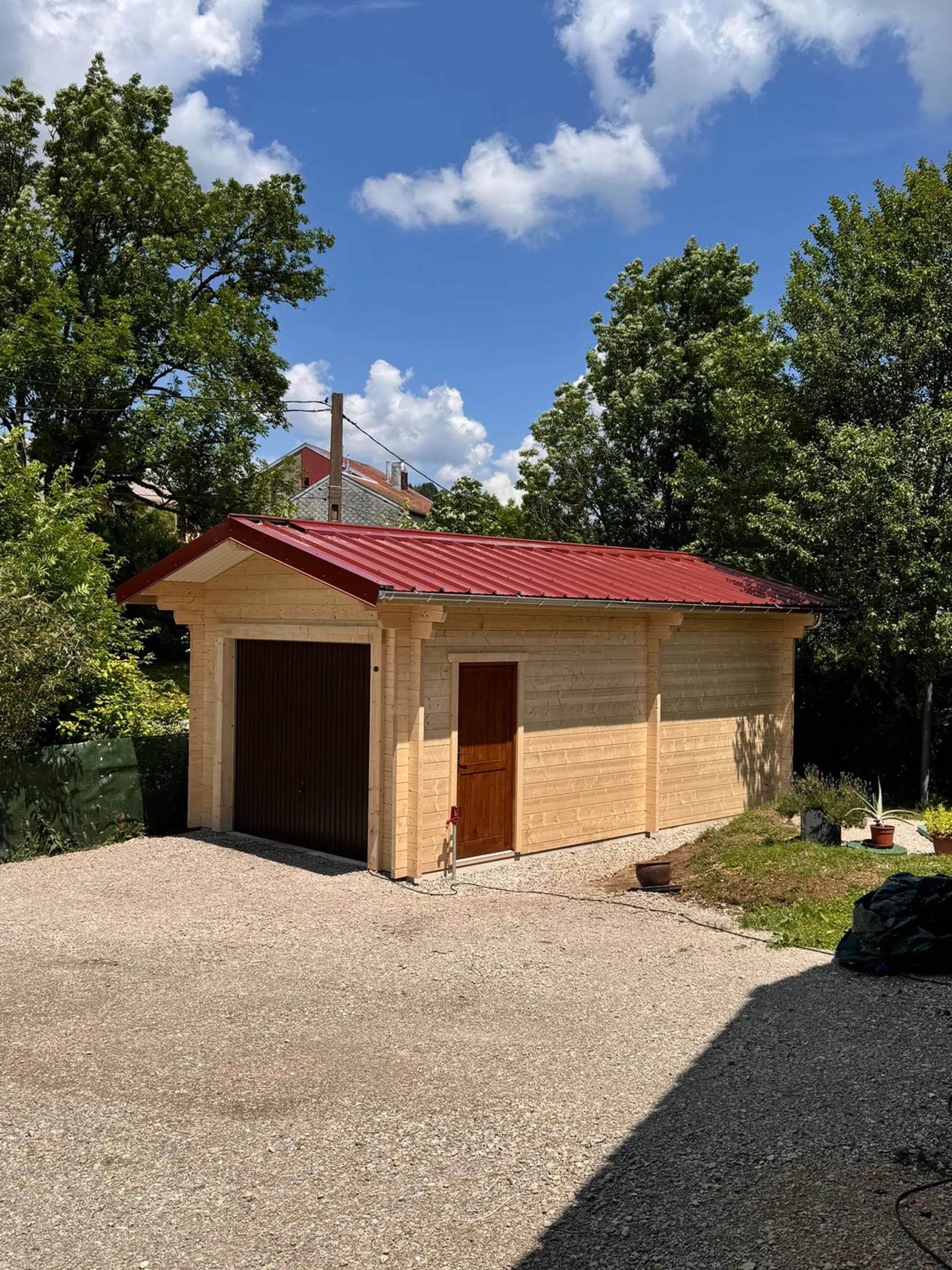 Garage bois sur mesure réalisé par Tonnaire — réalisation 12