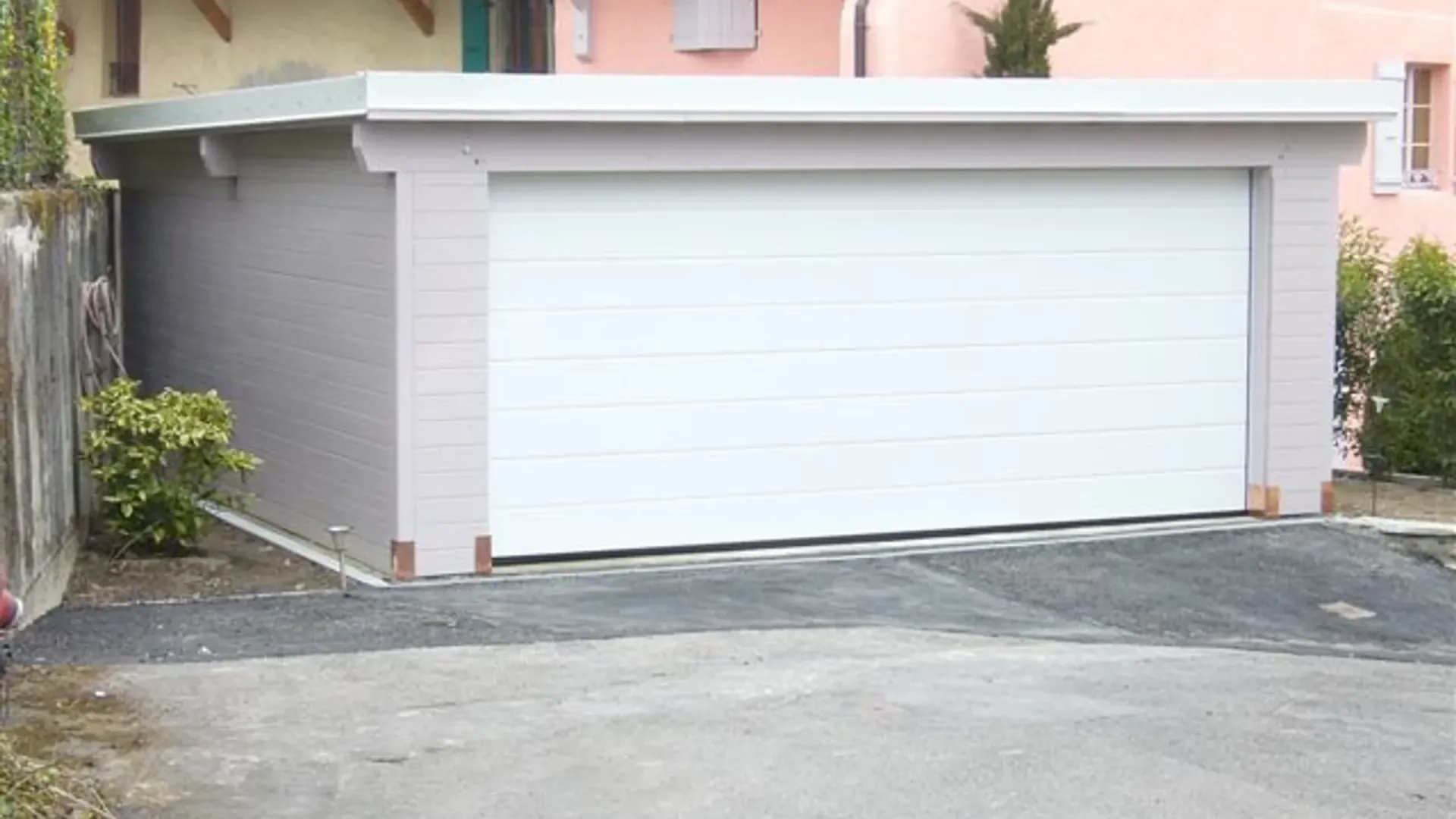 Garage ossature bois