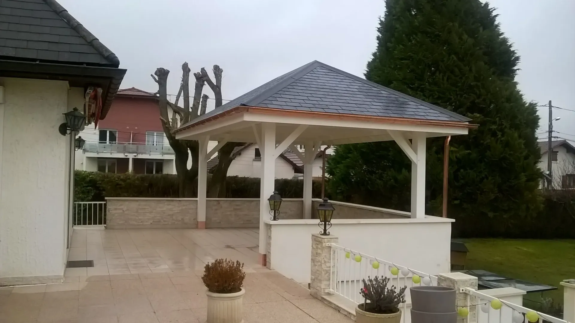 Kiosque 4 pans