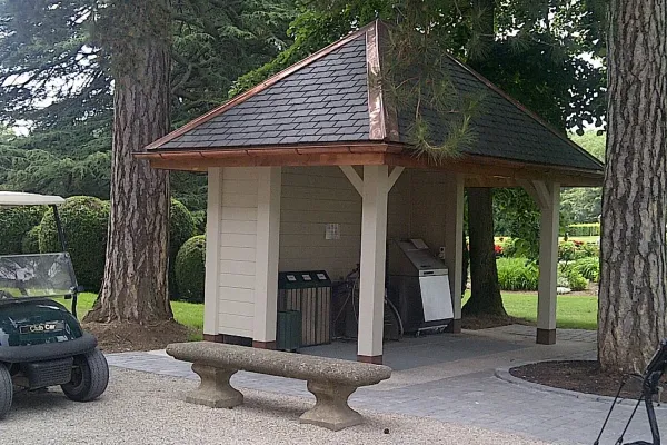 Kiosque 4 pans