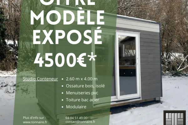 Offre sur modèle d'exposition
