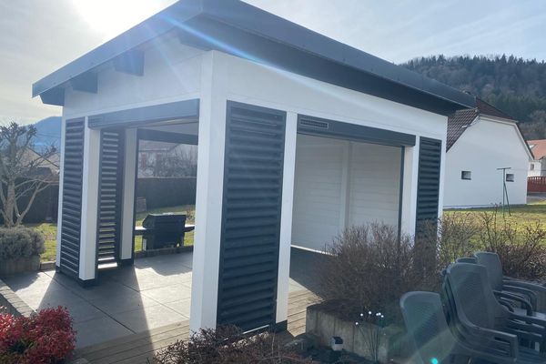 Aménagement extérieur bois réalisé par Tonnaire — réalisation 2