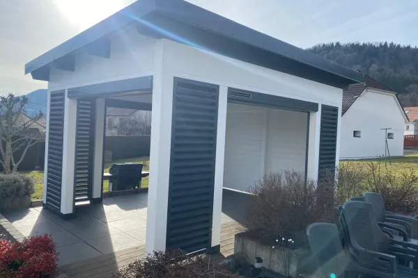 Aménagement extérieur bois réalisé par Tonnaire — réalisation 2