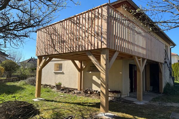 Aménagement extérieur bois réalisé par Tonnaire — réalisation 4